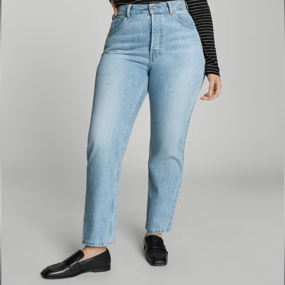 Everlane NWT curvy 90s cheeky Jean